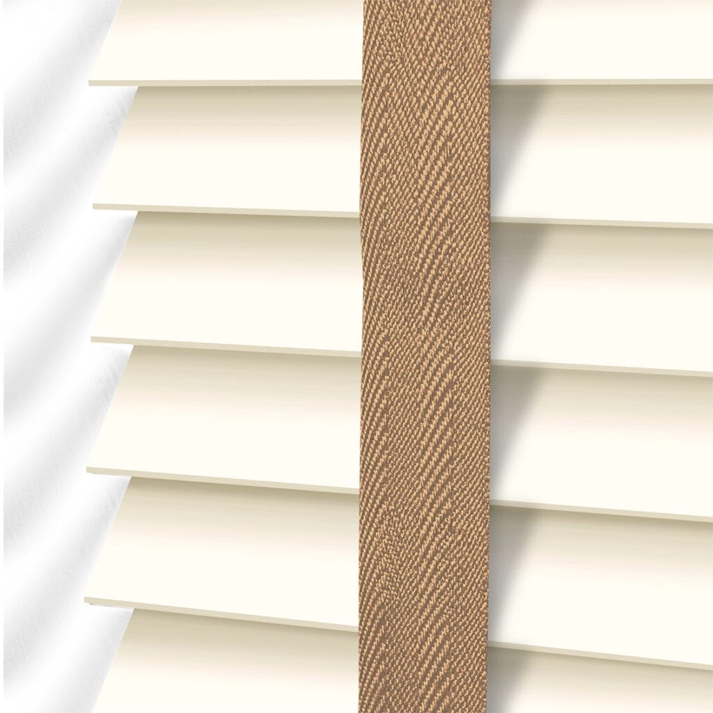 الستائر الخشبية 6 buttermilk camel 64 wooden blind 50 3 zoom