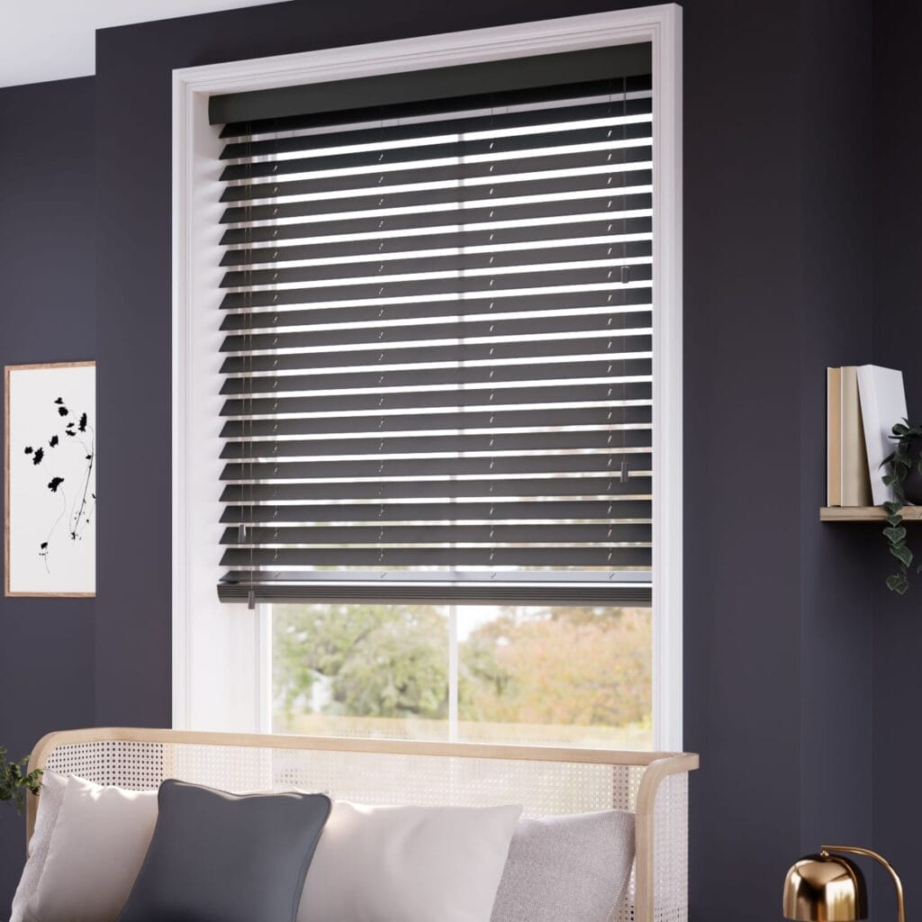 الستائر الخشبية 20 cosmopolitan victorian grey 64 wooden blind 50 a
