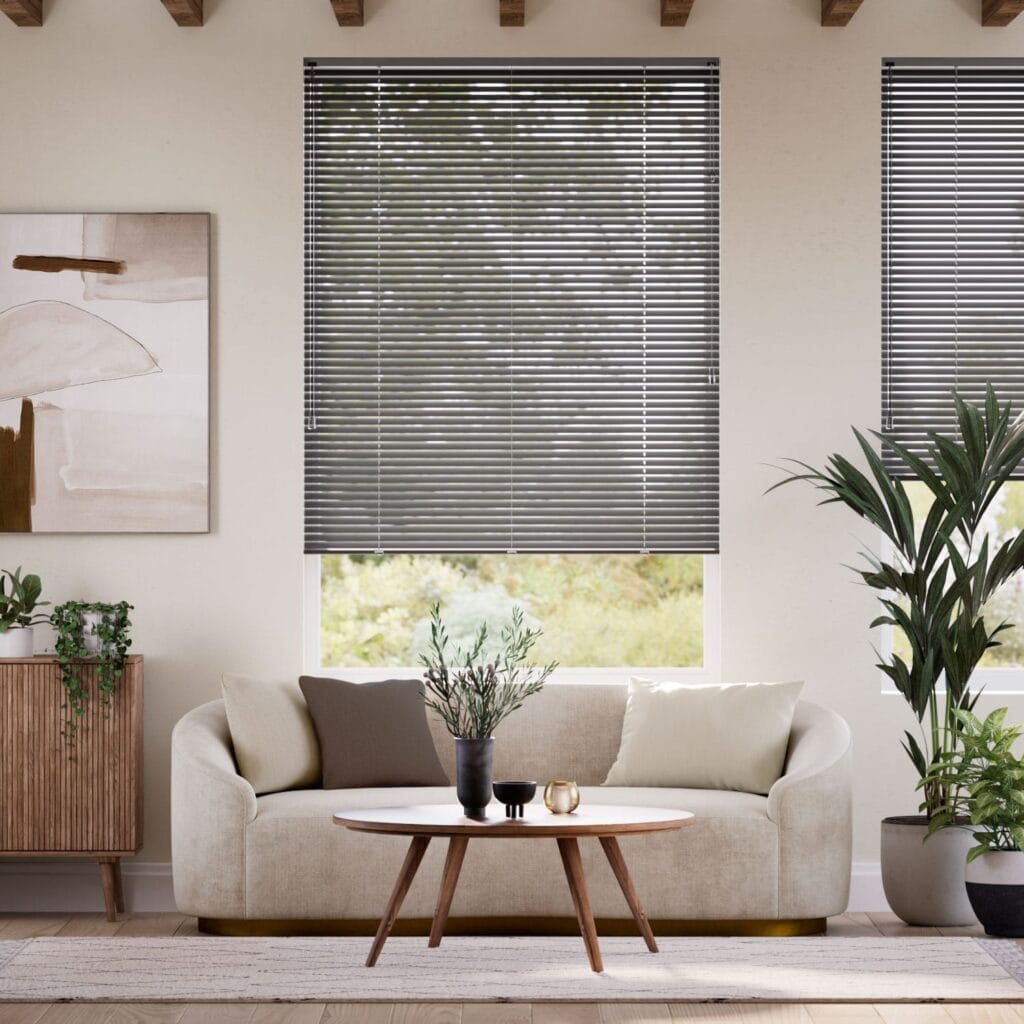 الستائر المعدنية 4 essence midnight grey 41 venetian blind 1
