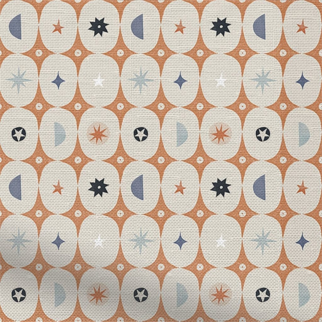 ستائر منزل مطبوعة 6 esther terracotta 36 fabric 3 zoom