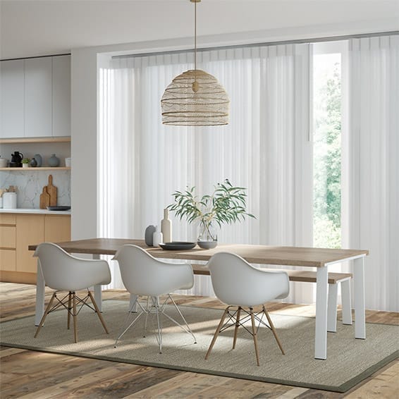 ستائر مودرن منزلية 4 lucia bright white 36 privacy sheer angled closed