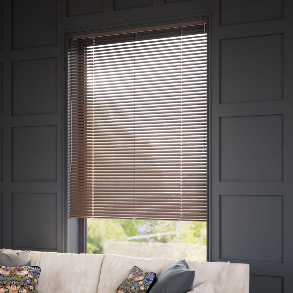 الستائر المعدنية 8 spirit chocolate 50 venetian blind a