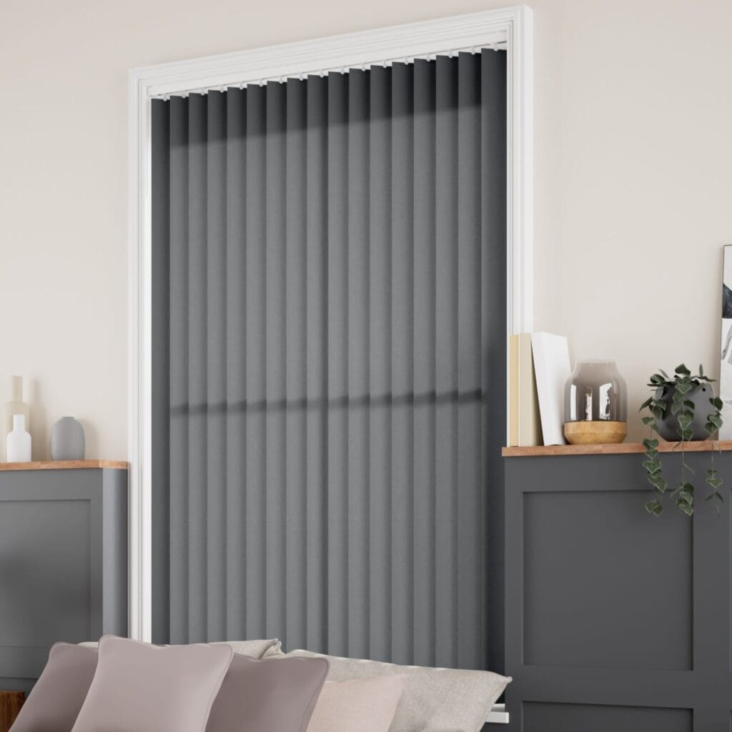 ستائر شرائح راسية 5 valencia anchor grey 26 vertical blind a