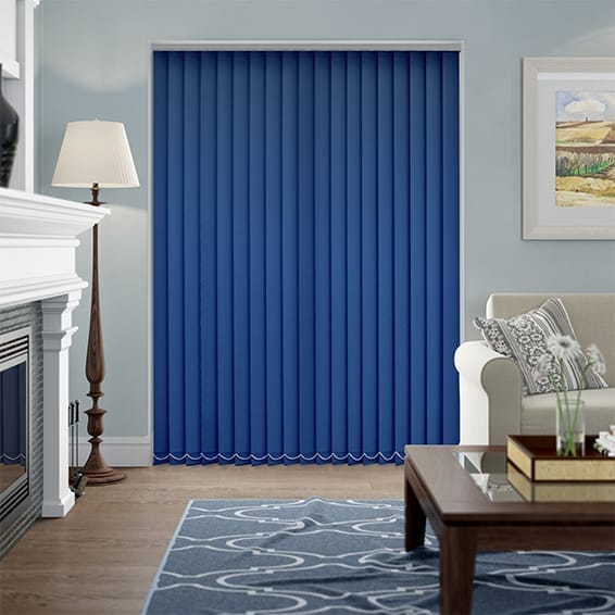 ستائر شرائح راسية 12 welwyn royal blue 26 vertical blind 1